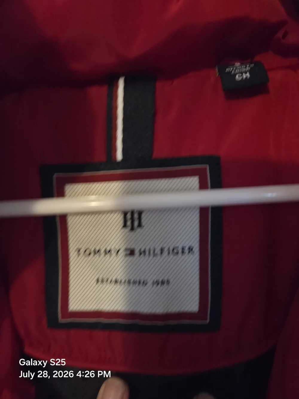 Tommy Hilfiger warm quilted